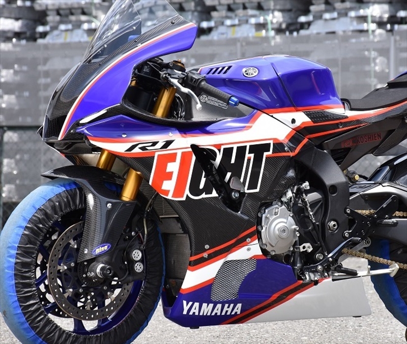 61%OFF!】 外装 フルカウル レース 黒ゲル フルエキ YZF-R1 15-19 20