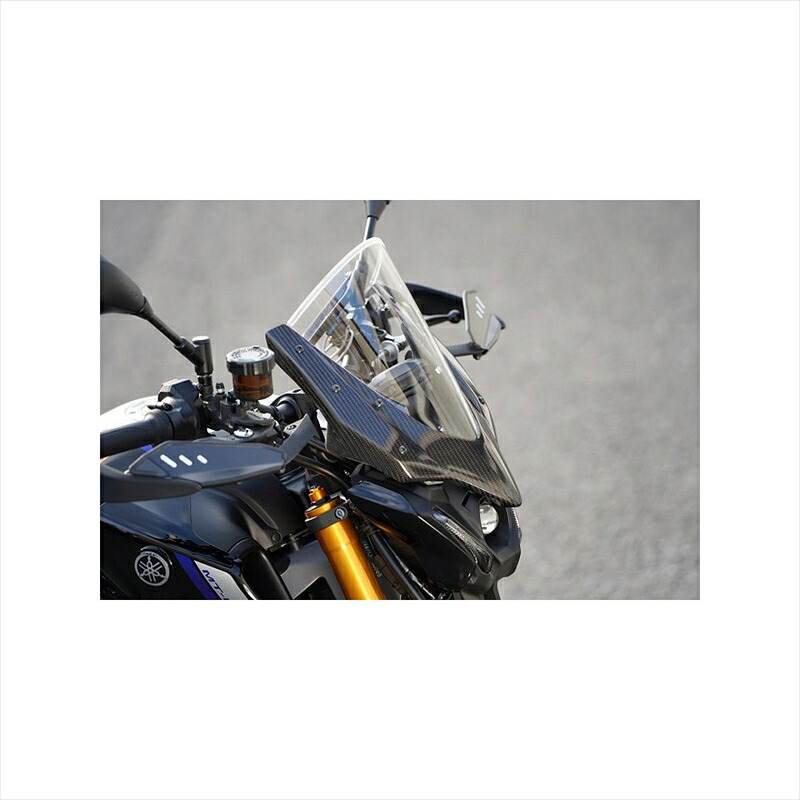 バイクパーツ 外装 サイタニヤファクトリー フロントバイザーカウル/カーボン平織 EY1M9FBC-CB 4550255628574 MT-09/SP 21/スクリーン別売