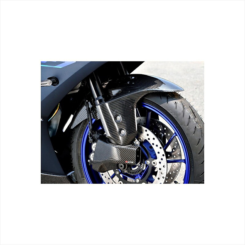 バイクパーツ 外装マジカルレーシング フロントフェンダー FRP黒 001-YZR722-4001 4550255766818YZF-R7 22｜バイク用品はとやグループ2号店