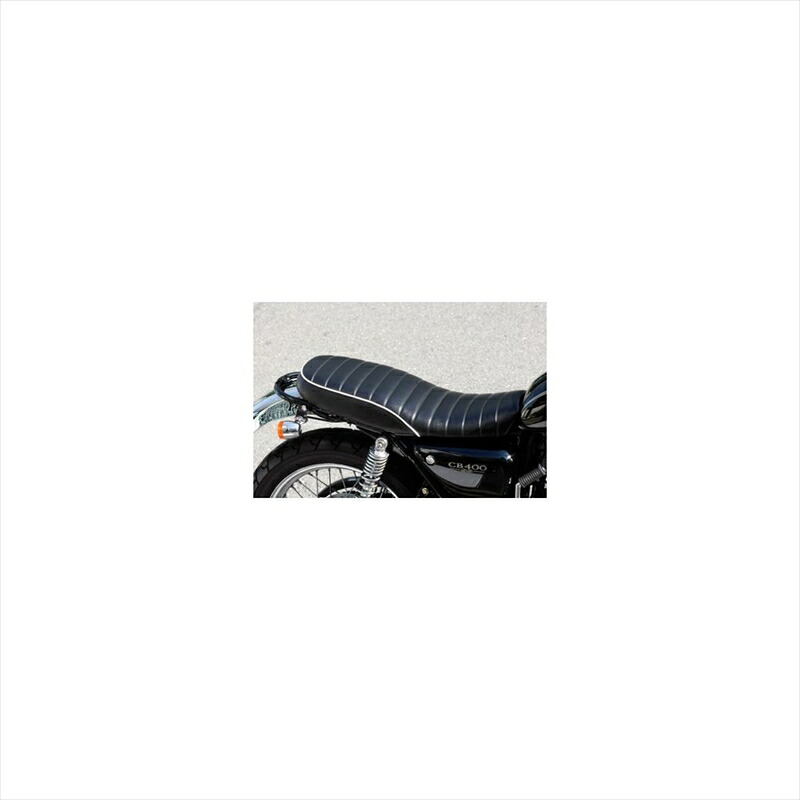 バイクパーツ 外装ダブルエム ダブルシート WHTパイピン/タックロールWM-3011-00 4550255232481CB400SS｜バイク用品はとやグループ2号店