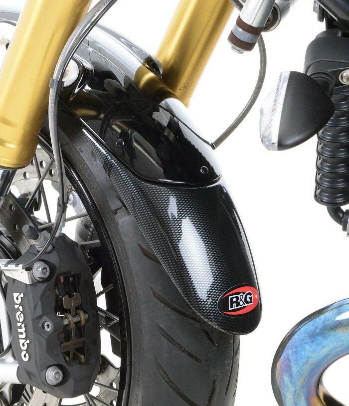 R＆G フロントフェンダーエクステンダーカーボン柄 YZF-R125 14- 《アールアンドジー RG-FERG0001CL》