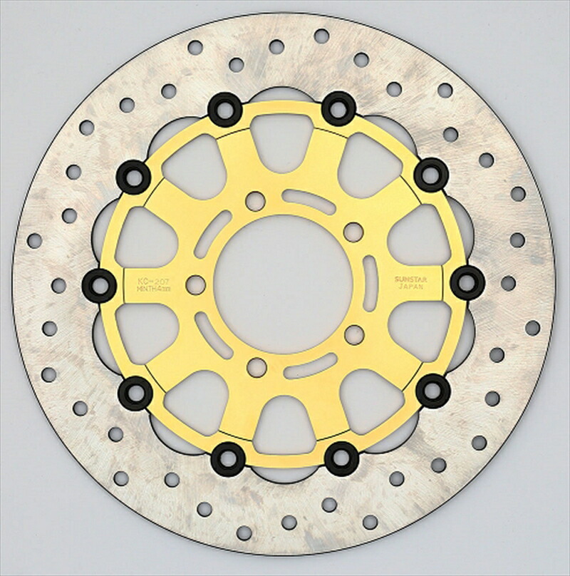 カスタムタイプディスクφ310ホールタイプ ZRX1200DAEGKC-207H 4580117115461取寄品|バイク用品はとやグループ2号店