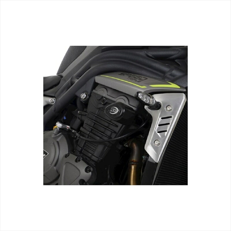バイクパーツ 外装アールアンドジー エアロクラッシュプロテクター BLKRG-CP0532BL 4580779561156TRIUMPH Speed Triple1200RS 21-｜バイク用品はとやグループ2号店