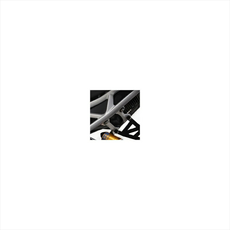 バイクパーツ 外装 アールアンドジー リアフットレストプレート BLK RG-BLP0117BK 4580779562191 TRIUMPH Speed Triple1200RS 21-
