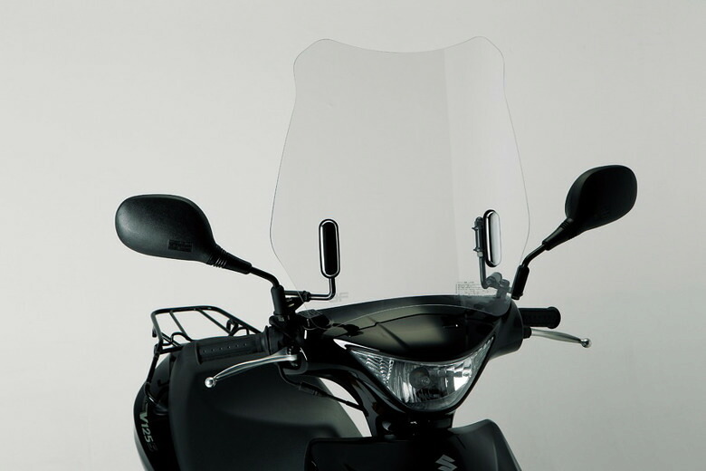 【5日前後で発送】 バイク用品 外装AF-ASAHI 旭風防 AD-13 ウインドシールド アドレスV125S ベーシックAD-13 4560122612544取寄品|バイク用品はとやグループ2号店