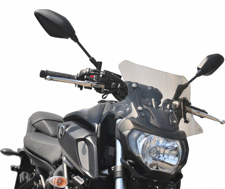 バイク用品 外装 AF-ASAHI アサヒフウボウ/旭風防 メーターバイザー ブラウンスモーク MT-07 2BL-RM19J MT-07 4560122613633