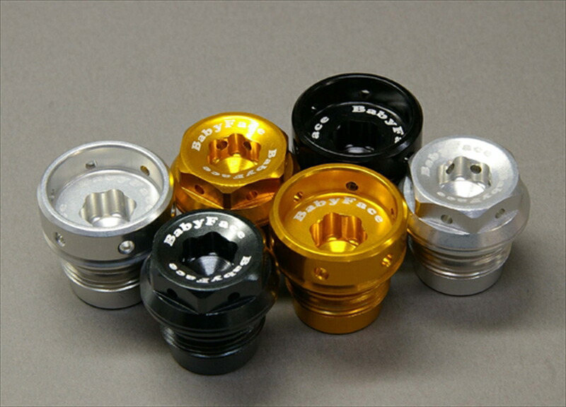 バイク用品 外装 BABYFACE ベビーフェイス オイルフィラーキャップ ラウンド BLK MT-09 M20XP2.5 005-EY006BK 4589981511737