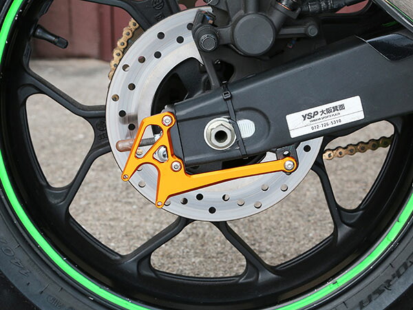 バイク用品 サスペンション ローダウンBABYFACE ベビーフェイス スイングアームスタンドフック Vタイプ YZF-R25 15-16005-Y0008GD 4589981513250｜バイク用品はとやグループ2号店