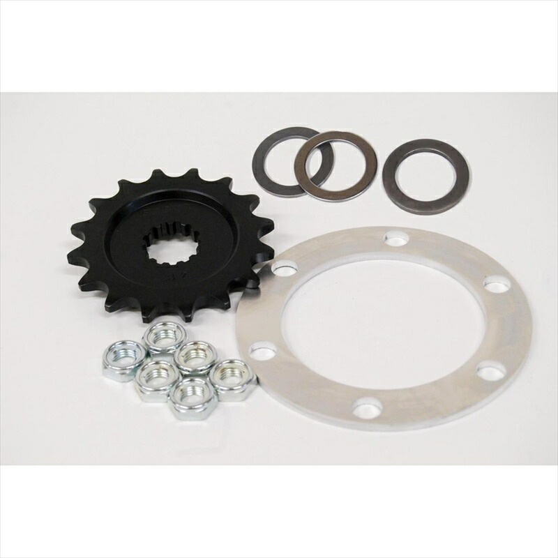 バイクパーツ 駆動系 バグースモーターサイクル 180スプロケットセット黒 F/16T付属 BG-SPKS03BBK-G 4549950797135 ZEPHYR750 95-00 ゲイルスピード用