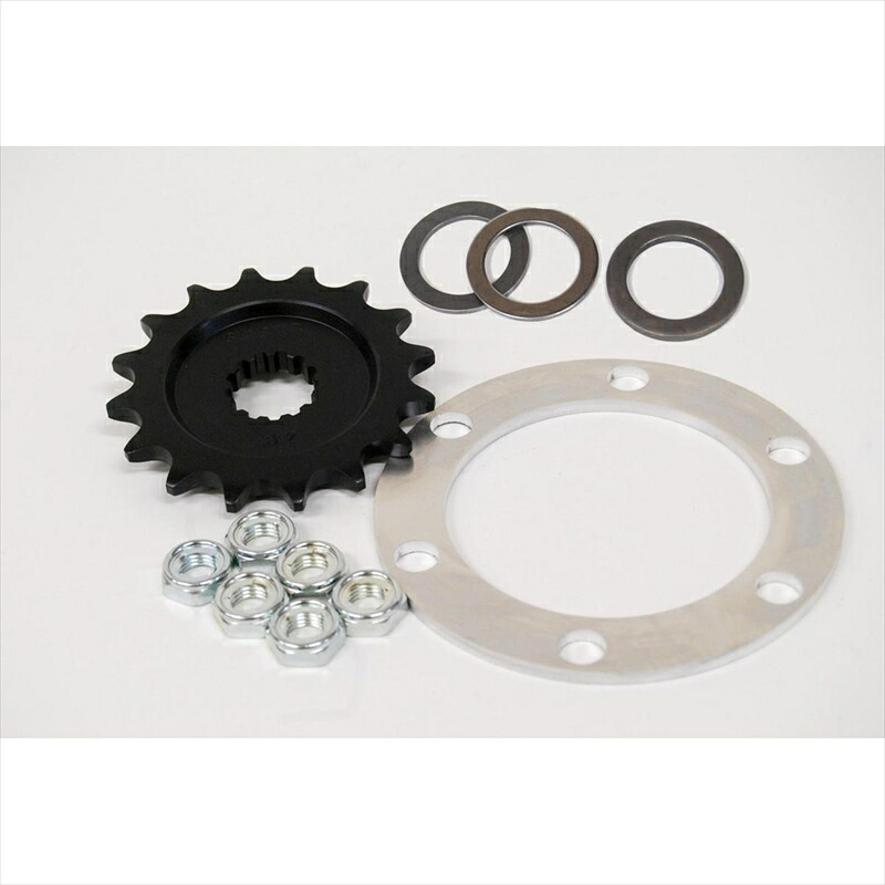 バイクパーツ 駆動系 バグースモーターサイクル 180スプロケットセット黒 F/17T付属 BG-SPKS03BBK-G17 4549950797142 ZEPHYR750 95-00 ゲイルスピード用