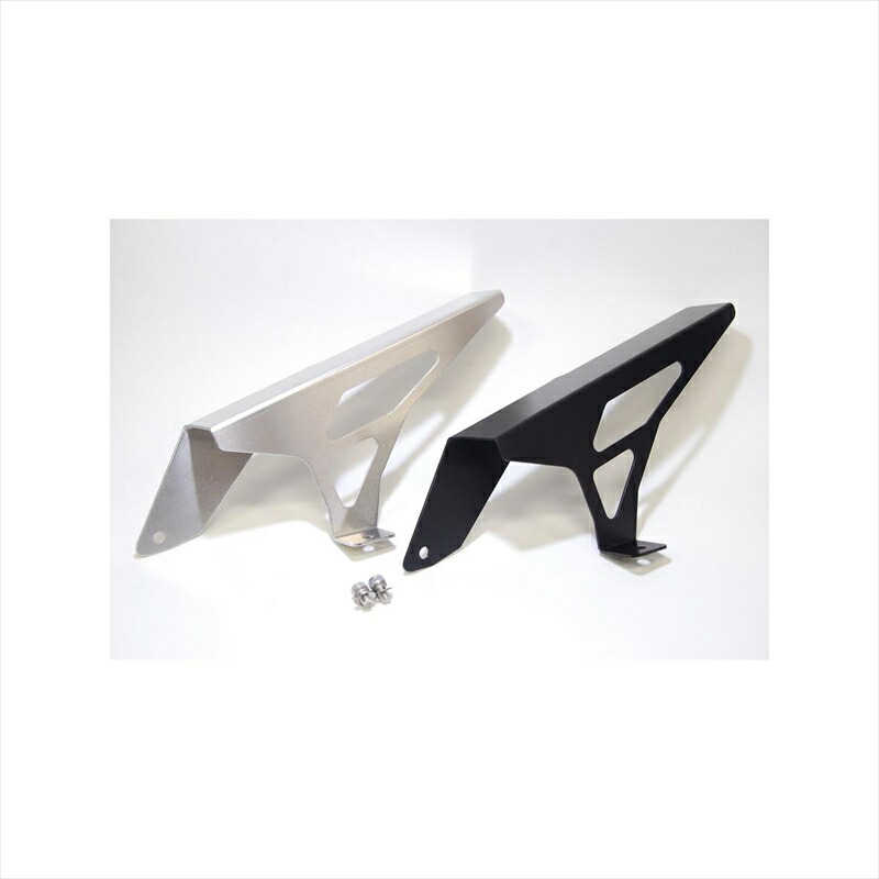 バイクパーツ バグースモーターサイクル ZZR1100スイングアームチェーンガード BG-CG06B-SL 4550255268329 SIL GPZ900R流用