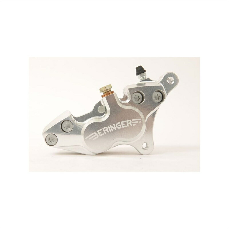 バイクパーツBERINGER(ベルリンガー) 4P アキシャルキャリパー 左 シルバー 4D11-S454891677147940mm|バイク用品はとやグループ2号店