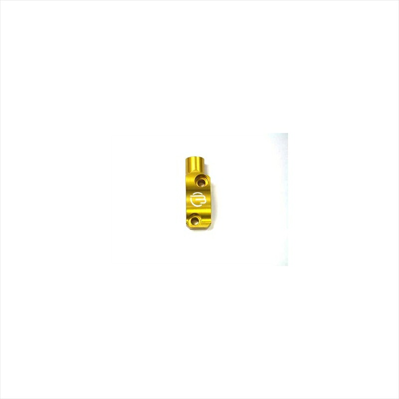 バイクパーツ BERINGER(ベルリンガー) ミラーホルダー ブレーキ側 M10 正ネジ ゴールド MDC6-G 4547567789260 22.2mmハンドル用