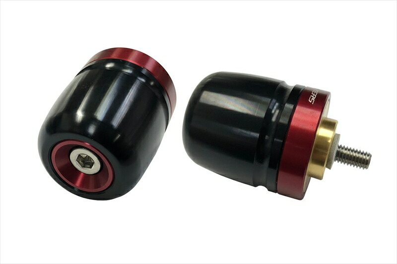 バイクパーツ BIKERS(バイカーズ) バーウエイト レッド H0554-RED 4550255304447