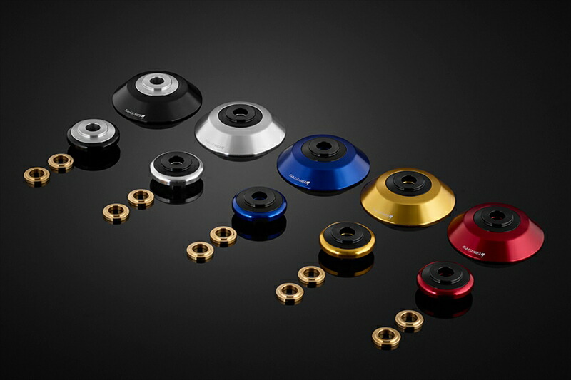 バイクパーツ BIKERS(バイカーズ) フロントホイールブッシュ 左右 グレー H0404-GRY 4550255351915