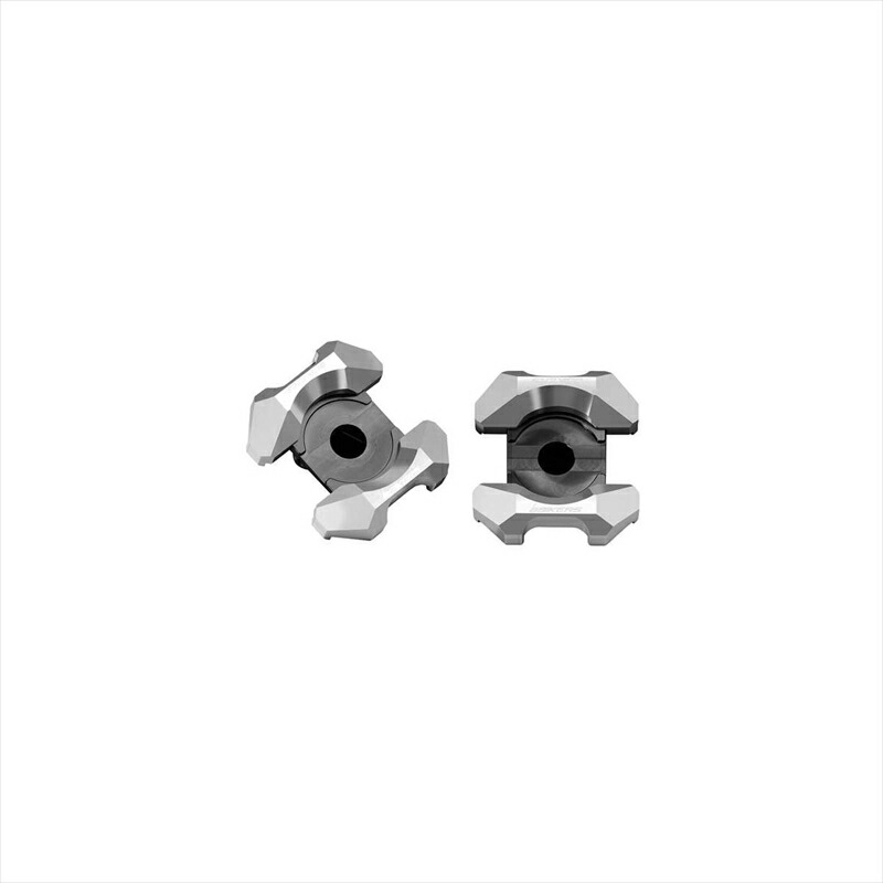 バイクパーツ BIKERS(バイカーズ) スイングアームアジャスタブルプレート 2個 シルバー H0247-SLV 4548916412792 GROM 13-22