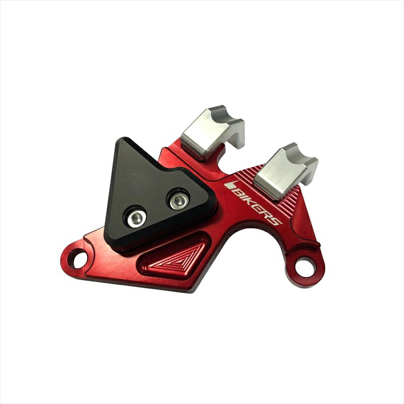 バイクパーツ BIKERS(バイカーズ) リアキャリパーガード レッド K0127-RED 4548916440412 Z125 PRO 16-22 KSR110/KSR PRO 14