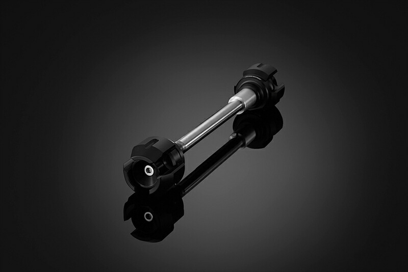 バイクパーツ BIKERS(バイカーズ) フロント アクスルスライダー ブラック H0288-BLK 4549950508243