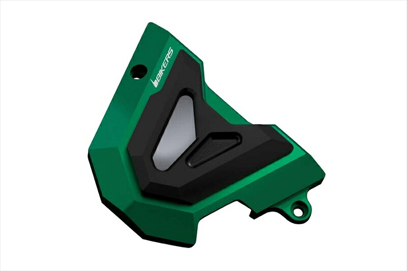 バイクパーツBIKERS(バイカーズ) フロントスプロケットカバー グリーンK0210-GRN4548916430017|バイク用品はとやグループ2号店