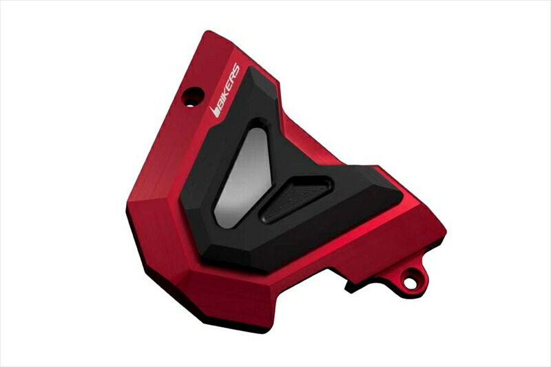 バイクパーツBIKERS(バイカーズ) フロントスプロケットカバー レッドK0210-RED4548916430079|バイク用品はとやグループ2号店
