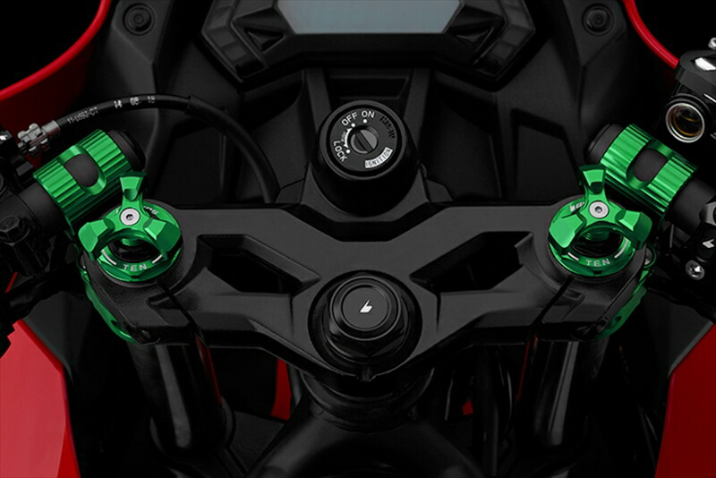 バイクパーツ BIKERS(バイカーズ) フロントフォークアジャスター グリーン K0231-GRN 4548916430451