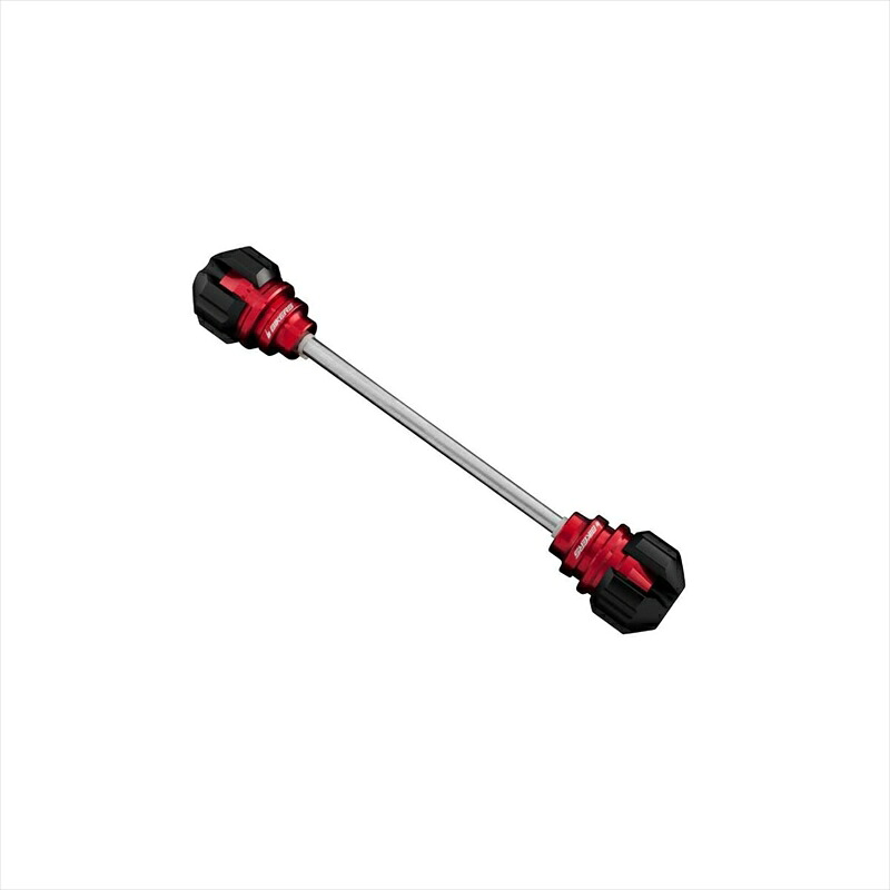 バイクパーツBIKERS(バイカーズ) フロントホイールプロテクター レッド K0148-RED4548916441952KSR PRO 14|バイク用品はとやグループ2号店