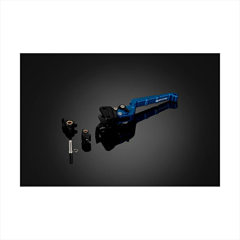 バイクパーツBIKERS(バイカーズ) リアブレーキレバー 可倒式 カーブタイプ ブルー Y0102-BLU4548916463466TRICITY125 14-24 TRICITY155 17-24｜バイク用品はとやグループ2号店