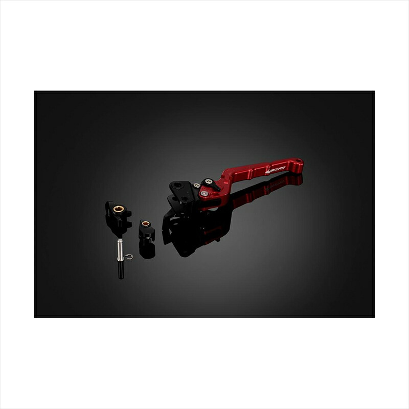 バイクパーツBIKERS(バイカーズ) リアブレーキレバー 可倒式 カーブタイプ レッド Y0102-RED4548916463534TRICITY125 14-24 TRICITY155 17-24｜バイク用品はとやグループ2号店
