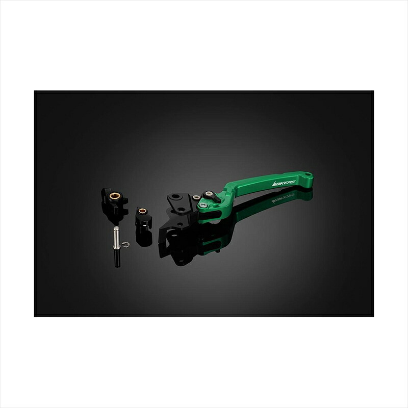 バイクパーツBIKERS(バイカーズ) リアブレーキレバー 可倒式 フラットタイプ グリーン Y0104-GRN4548916463695TRICITY125 14-24 TRICITY155 17-24｜バイク用品はとやグループ2号店