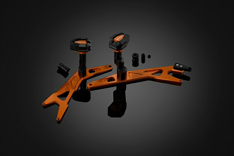 バイクパーツ BIKERS(バイカーズ) ボディプロテクター 左右セット オレンジゴールド K0350-OGD 4548916580453