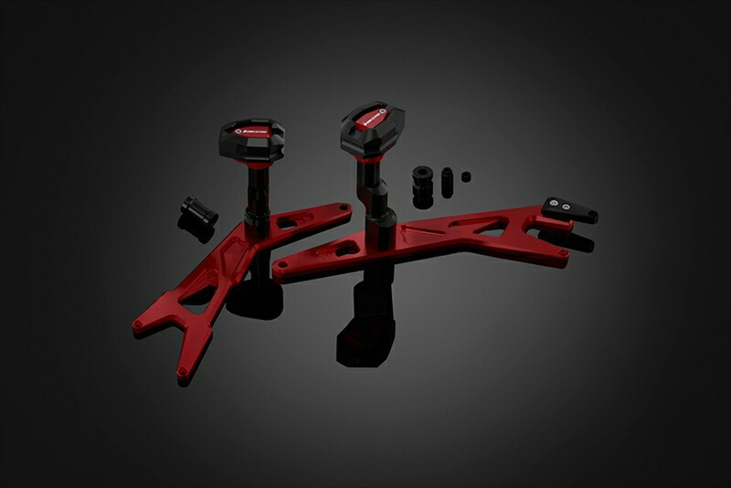 バイクパーツ BIKERS(バイカーズ) ボディプロテクター 左右セット レッド K0350-RED 4548916580484