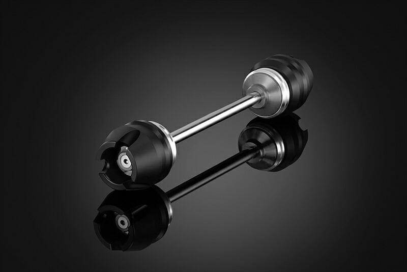 バイクパーツBIKERS(バイカーズ) フロント アクスルスライダー グレーY0213-GRY4548916701490｜バイク用品はとやグループ2号店