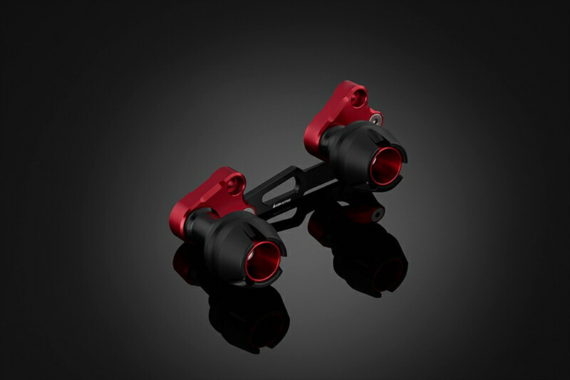 バイクパーツ BIKERS(バイカーズ) エキゾーストプロテクター レッド Y0209-RED 4548916810031