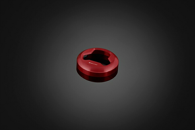 バイクパーツ BIKERS(バイカーズ) フューエルキャップカバー レッド Y0225-RED 4548916991495