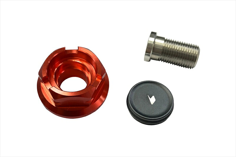 バイクパーツ BIKERS(バイカーズ) ステムトップボルト オレンジ Y0158-ORG 4548916471652