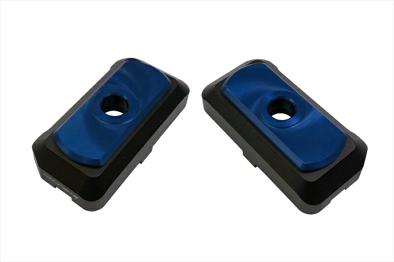 バイクパーツ BIKERS(バイカーズ) チェーンアジャスターキャップ 2個 ブルー Y0171-BLU 4548916534579