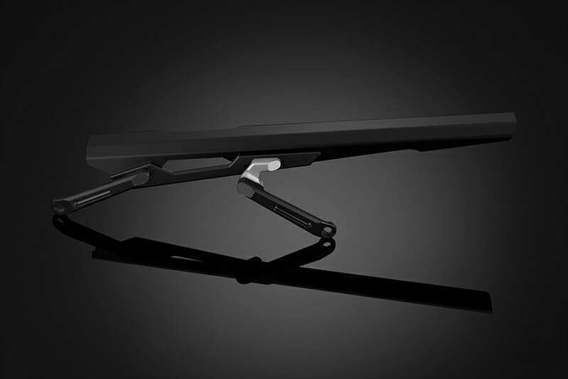 バイクパーツ BIKERS(バイカーズ) チェーンカバー ブラック/ブラック Y0172-BLK 4548916535910
