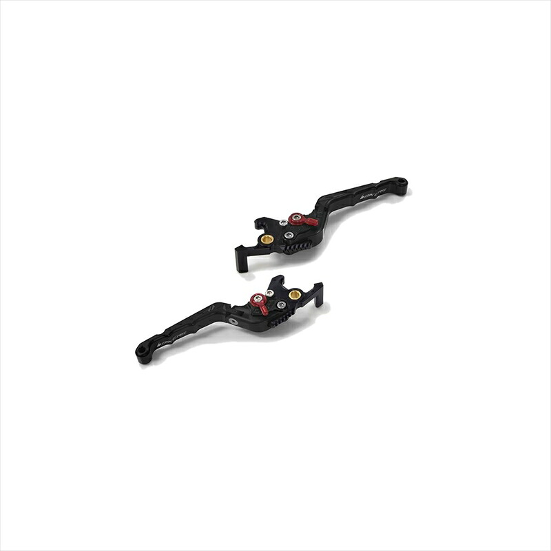 バイクパーツBIKERS(バイカーズ) レバーセット 可倒式 カーブタイプ ブラック Y0561-BLK4550255632847XMAX 18-22｜バイク用品はとやグループ2号店