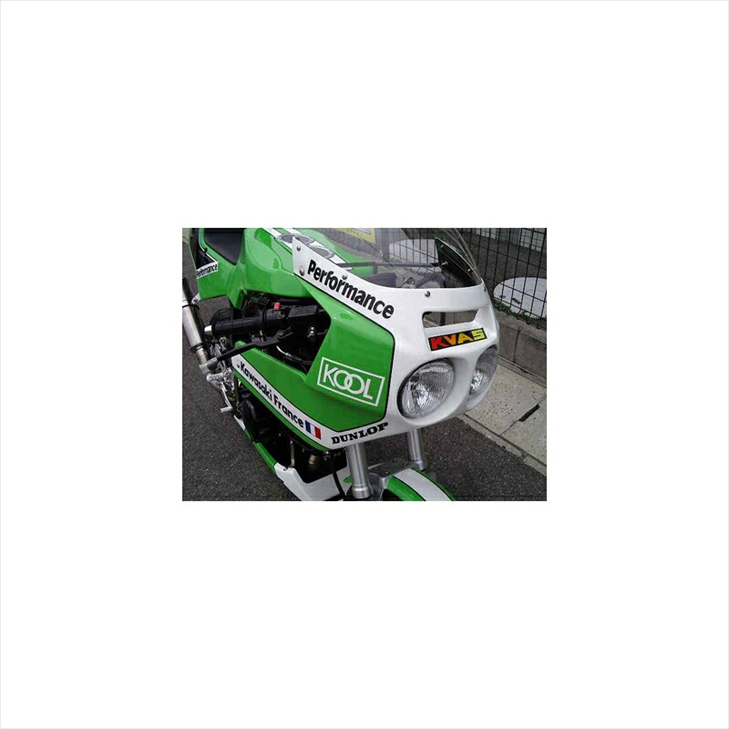 バイクパーツ 外装 プレジャー KR110アッパーカウル FRPクロゲル PK30704 4547567377627 KSR110