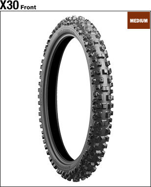 バイク用品 タイヤ ホイールBRIDGESTONE ブリヂストン BATTLECROSS X30 F 70 100-19 42M WMCS01369 4961914866075取寄品