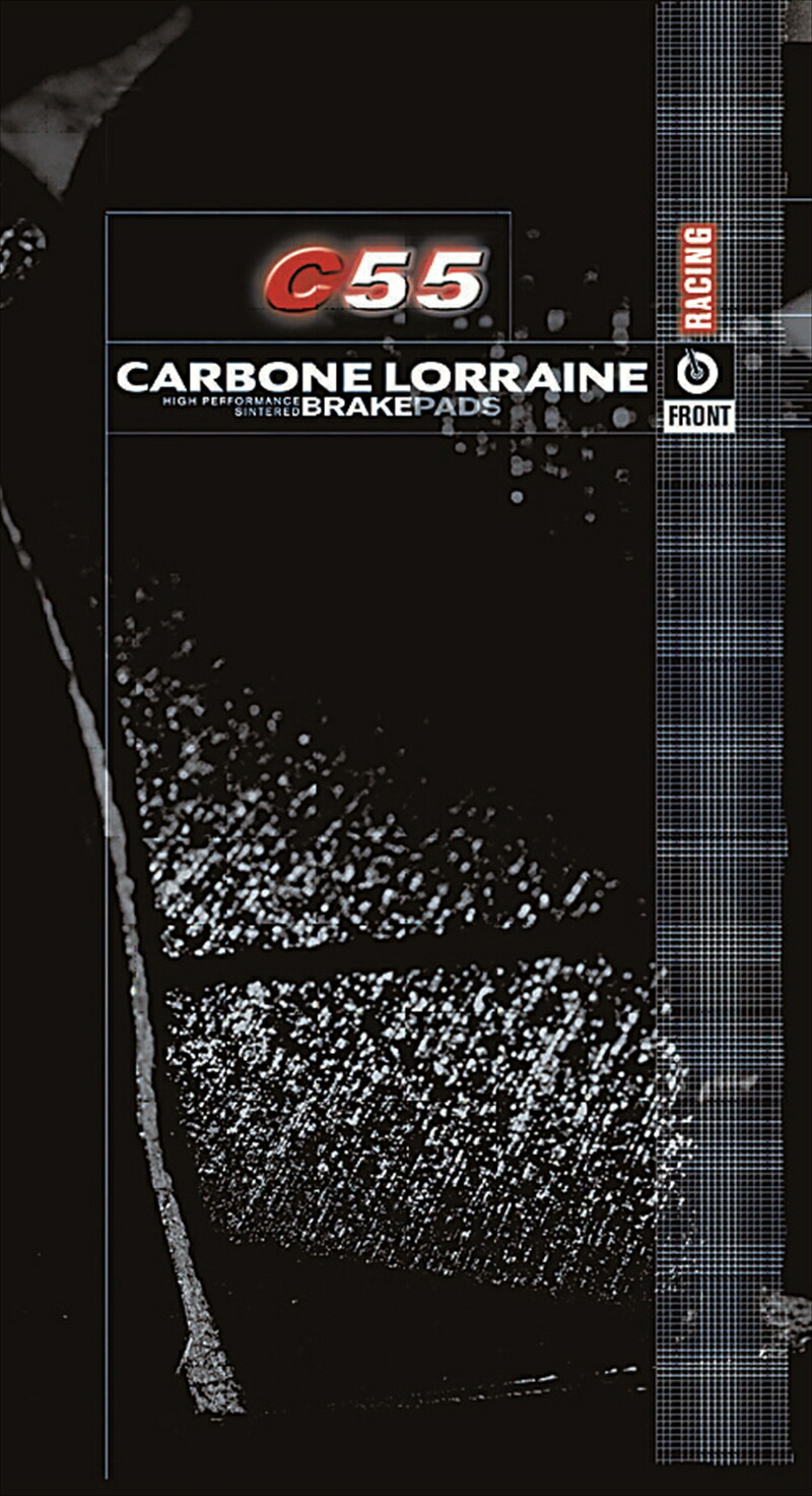 バイクパーツ CARBONE LORRAINE(カーボンロレーヌ) ブレーキパッド 2398-C55/C60CL2398-C55 (C60)4528388011075|バイク用品はとやグループ2号店