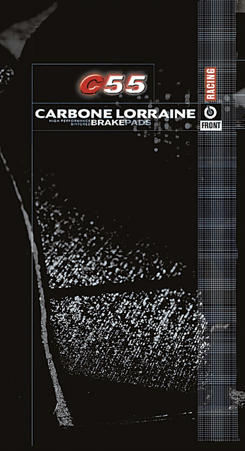バイクパーツ CARBONE LORRAINE(カーボンロレーヌ) ブレーキパッド 2919 C55/C60CL2919-C55 (C60)4528388011136｜バイク用品はとやグループ2号店