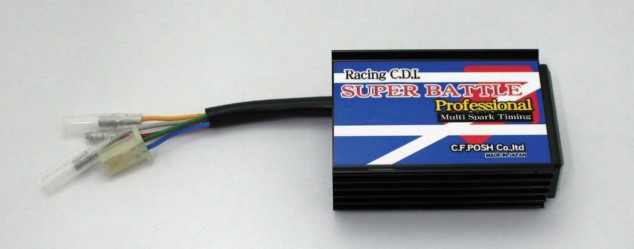 【5日前後で発送】バイク用品 電装系 CF-POSH シーエフポッシュ スーパーバトルプロブラック NSR50 -92 220460 4947934067852