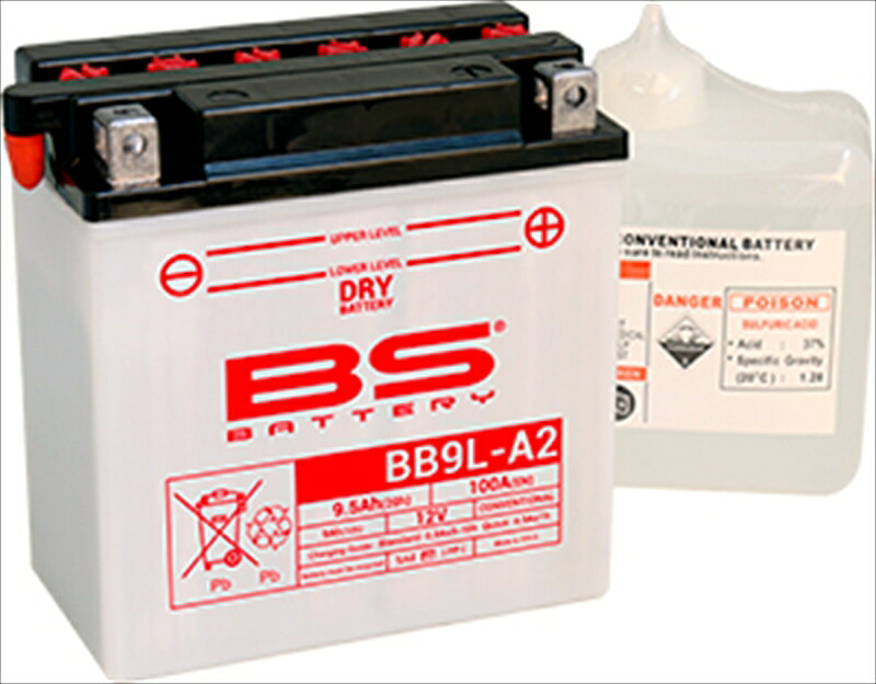 バイクパーツBS-BATTERY(ビーエスバッテリー) バッテリーBB9L-A23661453105987|バイク用品はとやグループ2号店
