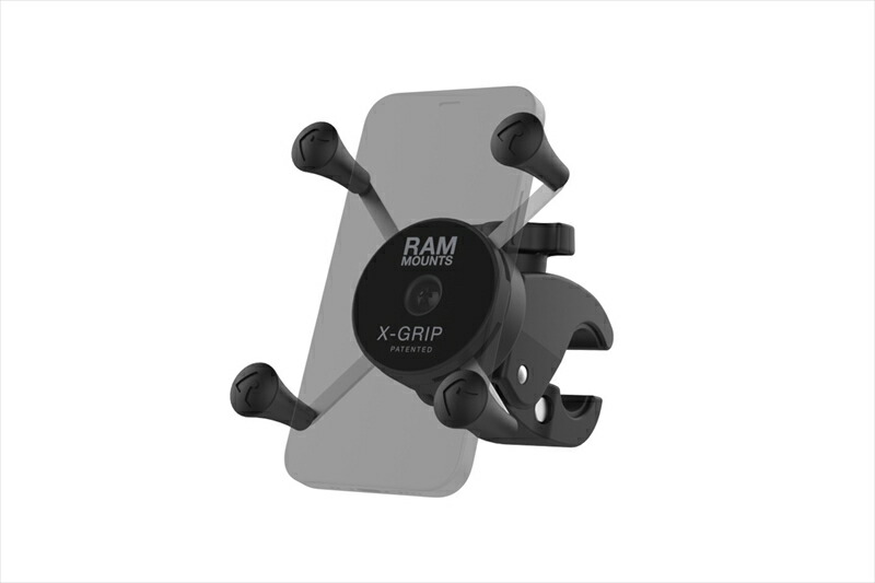 【5日前後で発送】バイクパーツ RAM MOUNTS(ラムマウント) Xグリップ S ＆タフクロー S セット φ15.9-28.9mm対応 一体式 RAM-HOL-UN7-400-2U 4550255714291
