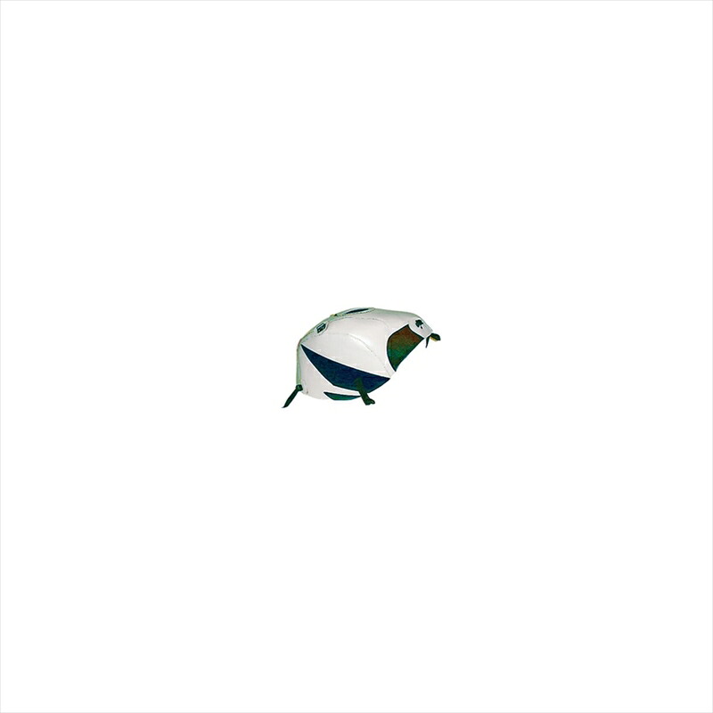 バイクパーツ バグスター タンクカバー ホワイト/ダークブルー 1382J 4520616107031 CBR600F4/I 99-07