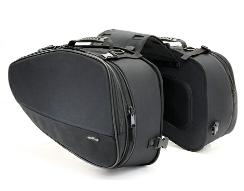 バイク用品 モトフィズ MOTOFIZZ マルチフィットサイドバッグL ブラック MFK-187 4510819104463