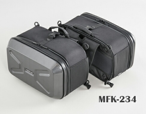 【5日前後で発送】バイク用品 モトフィズ MOTOFIZZ ミニシェルケース(ツーリング)カーボン柄 MFK-234 4510819105187