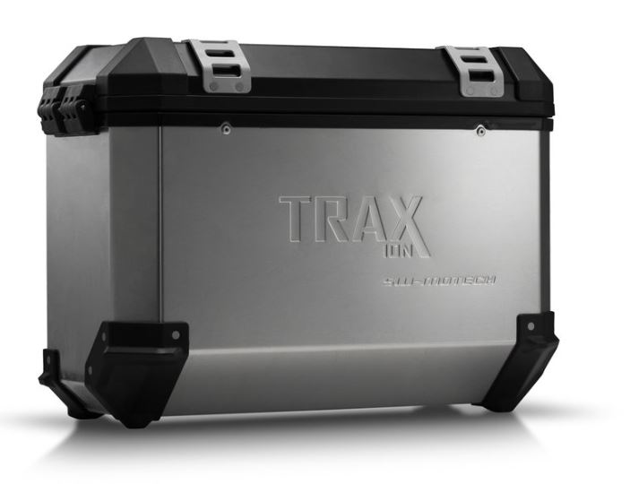 バイク用品 エスダブリューモーテック SWモーテック TRAX ION Mサイドケース 37L SIL 左 49x23x37cm 4.7kg ALK0016511001L/S 4538792868080 31,346円
