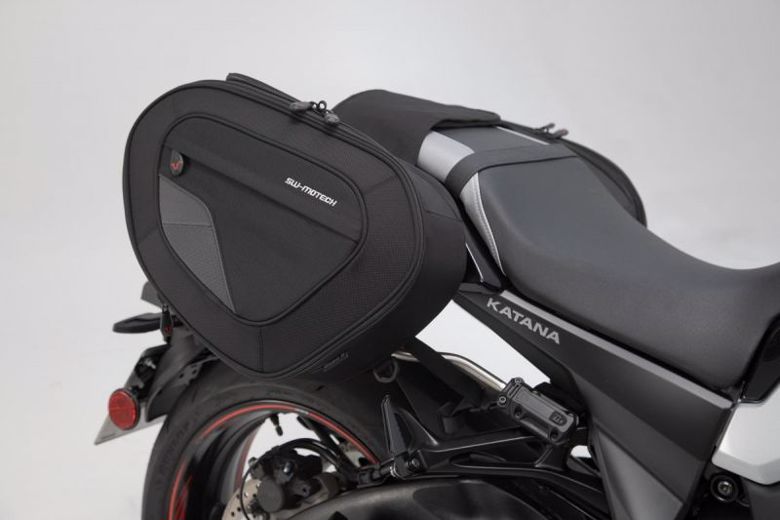 バイク用品 エスダブリューモーテック SWモーテック BLAZE サドルバッグセット ハイver KATANA 19BCHTA0574010900/B 4538792115481|バイク用品はとやグループ2号店